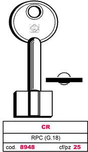 Chiave per Pompa Rpc (g.Vas 0) Cr - Product Image 1