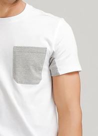 Unisex Custom Graphic Design Oversized Short Sleeve T-<b>Shirt</b> Low Price <b>Men's</b> Knitted Tees <b>with</b> <b>Pocket</b> Screen Printing - Product Image 4