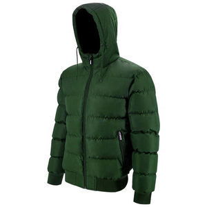 Chaqueta de plumas personalizada para hombre, abrigo de invierno brillante, promocional, a la moda, de la mejor calidad - Product Image 1