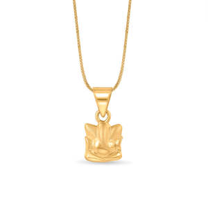 Collar con Colgante de Ganesh Sagrado en Oro - Product Image 3