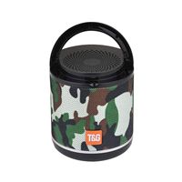 T&G TG518 Camouflage Extérieur pour Enceinte avec Microphone Intégré, Design en Plastique et Batterie