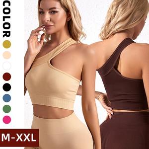 Sujetador de mujer de diseño personalizado sujetador de yoga transpirable de nailon LICRA nuevo Sujetador deportivo de mujer al por mayor elegante de alta calidad - Product Image 6