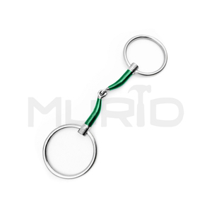Premium roestvrijstalen comfortabel paardenbit zoetijzeren mondstuk losse ring ruiteraccessoires hoge luxe Murid - Product Image 6