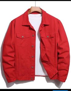 Blousons en jean vintage d'hiver pour hommes Champ King, boutonnés sur le devant, 100 % coton écologique, modèle uni 0088, tendance 2025 - Product Image 6