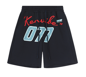Pantalones cortos de lana con logotipo personalizado de alta calidad 100% algodón, cómodos y elegantes pantalones cortos de chándal con patrón sólido para ropa deportiva y gimnasio, uso diario - Product Image 2