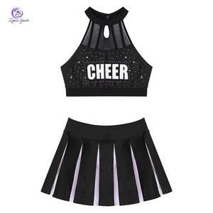 Nouvelle arrivée uniforme de pom-pom girl en polyester et spandex uniforme de pom-pom girl de haute qualité - Product Image 3