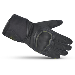 Guantes de Motocicleta de Cuero Genuino Negro de Primera Calidad, Impermeables, Transpirables, de Secado Rápido, Unisex, Deportivos, de Protección, para Carreras de Autos - Product Image 6