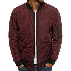 Chaqueta de bombardero de estilo callejero personalizable para hombre, chaqueta personalizable de talla grande para invierno, novedad - Product Image 3