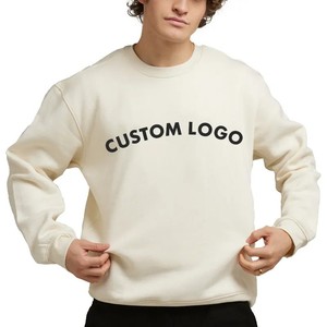 เสื้อสเวตเตอร์คอตตอนสไตล์100%, เสื้อกันหนาวแบบสวมหัวทำจากผ้าคอตตอนเฟรนซ์เทอร์รี่เสื้อถักแบบสวมหัวมีฮู้ดและสเวตเชิ้ตไซส์ใหญ่พิเศษ - Product Image 1