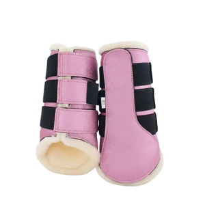 Equipo Ecuestre para caballos Botas profesionales para montar a caballo Nuevo diseño Botas de protección para piernas de caballo según su color requerido - Product Image 1