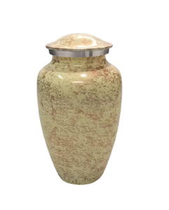 Vente en gros Urnes funéraires funéraires pour adultes en marbre pour cendres humaines Urne funéraire en métal de qualité supérieure - Product Image 1