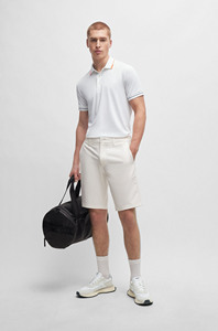 Polo blanco de alta calidad transpirable 100% algodón impresión personalizada bordado logo Fit Golf Blade Collar Polos camisas - Product Image 3