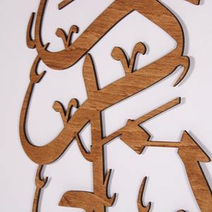 Art mural en bois de grande taille très demandé pour les murs d'accentuation, les chambres d'hôtel, les salles de conférence et les projets de design d'intérieur - Product Image 5