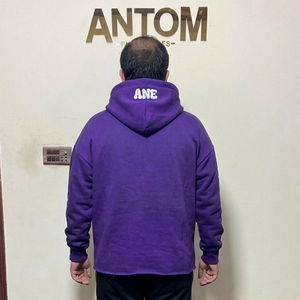 โลโก้ที่กําหนดเองผู้ชายPullover Hoodie 500GSMผ้าฝ้ายเทอร์รี่ฝรั่งเศสไม่มีString Hoodieขนาดใหญ่พัฟพิมพ์Hoodies OEM 2024 - Product Image 2