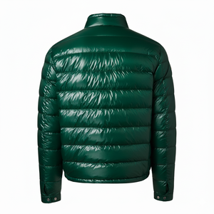 Servicio OEM al por mayor: Chaquetas acolchadas para hombre personalizadas con logo frontal, con capucha, rellenas, de alta calidad, las más vendidas para invierno, estilo urbano. - Product Image 2