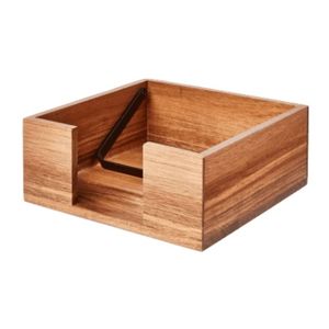 Bon prix porte-serviettes en bois naturel pour vaisselle restaurant et ustensiles de cuisine articles fabriqués à la main du Vietnam en gros - Product Image 6