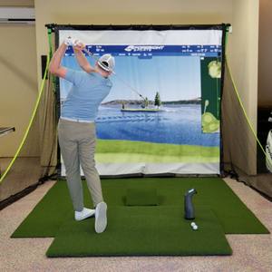 Ensemble de simulateur de golf commercial EYE XO2 - Product Image 2