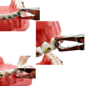 Alicates Manuales para Remover Brackets Dentales de Ortodoncia 2025, Acero Inoxidable Japonés, Certificación CE, Modelo para Uso Hospitalario SR-200-blade - Product Image 5