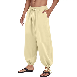 กางเกงวอร์มทรงหลวมเอวยางยืดแบบ 2-in-1 ผ้าโพลีเอสเตอร์ 100% น้ำหนัก 300 กรัม สำหรับฤดูหนาว ปี 2025 ใส่ได้ทั้งชายและหญิง ระบายอากาศได้ดี สวมใส่สบาย - Product Image 3