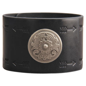 Pulsera de cuero Vintage para hombre, brazalete de cuerda marrón - Product Image 1