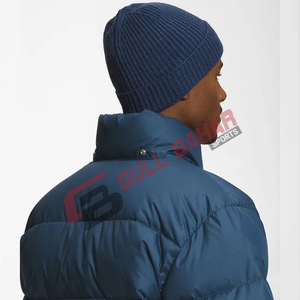 OEM Customized High Street Men's Casual Puffer <b>Jacket</b> Stand Waterproof Windproof Breathable <b>Hooded</b> Padded <b>Soft</b> <b>Shell</b> Winter - Product Image 3