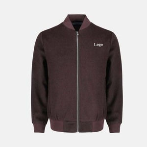 Nuevos abrigos de béisbol bordados con letras para hombre, chaqueta universitaria de alta calidad para hombre, chaquetas de bombardero sólidas con cuello levantado informal para hombre - Product Image 1