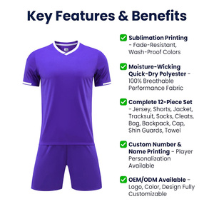 Scopri il Negozio di Maglie Personalizzate: Uniformi da <span class=keywords><strong>Calcio</strong></span> Senza Logo all'Ingrosso dalla Cina - Product Image 2