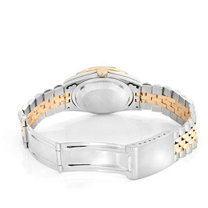 Reloj de Lujo con Esfera de Cristal y Movimiento de Cuarzo, con Incrustaciones de Moissanita en Tono Dorado, Estilo Hip Hop con Aspecto de Diamantes - Product Image 4