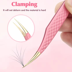 Pince à épiler de beauté de qualité supérieure avec pointe inclinée pour le toilettage des sourcils, l'épilation du visage et les besoins en soins de la peau - Product Image 6