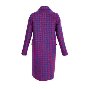 Manteau tendance pour femme à motif pied-de-poule, imperméable et respirant, disponible en grandes tailles - Product Image 3