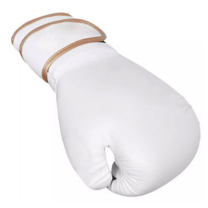 Gants de boxe professionnels personnalisables ensembles de sparring nouveau cuir de vachette véritable fait à la main Type Sanda - Product Image 5