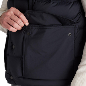 Gilet matelassé chaud d'hiver pour homme, sans manches, à capuche, doublé polaire, épais, pour l'extérieur - Product Image 3