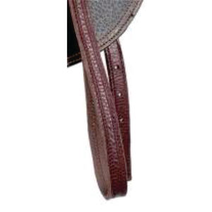 อานม้าหนังแท้ทนทานสำหรับขี่ม้าแบบตะวันตกและแบบอังกฤษ ใช้สำหรับการขี่ม้าทั่วไป งานเชือกมัดม้า โครงพลาสติกแข็งแรงทนทาน - Product Image 5