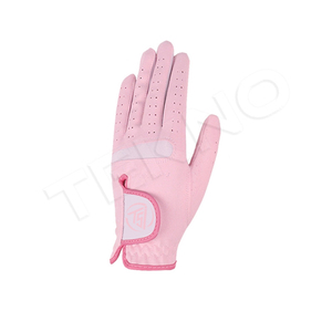 Gant de golf en cuir antidérapant hommes femmes respirant en peau de mouton poignée souple gants de golf personnalisés blanc Logo personnalisé - Product Image 3