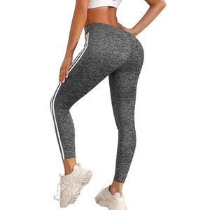 Leggings de fitness pour femmes à motif solide très demandés Entraînement de gymnastique à la mode Yoga Streetwear Pantalon d'entraînement à forte demande - Product Image 5