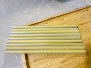 หลอดดูดน้ำไม้ไผ่แบบใช้ซ้ำได้ สำหรับเครื่องดื่มร้อนและเย็น ย่อยสลายได้ พร้อมชุดแปรงทำความสะอาด อายุการเก็บรักษา 24 เดือน ยี่ห้อเวียดเดลต้า - Product Image 5