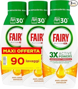 Tablettes de détergent pour lave-vaisselle Fairy, 145 capsules pour lave-vaisselle, Citron Original, Nettoie en une seule lavage, Efficace sur les taches tenaces - Product Image 5