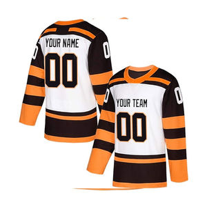 Vente en gros quantité en vrac Maillot de hockey sur glace en stock Maillot de hockey sur glace pour hommes Personnalisé votre propre maillot de hockey sur glace sportif - Product Image 6