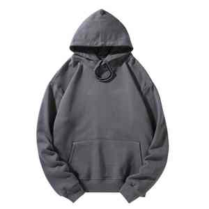 Sweat-shirt à capuche pull-over pour hommes décontracté Streetwear sweat-shirt anti-rides qualité supérieure ODM logo personnalisé couleur vente en gros design à chaud - Product Image 6