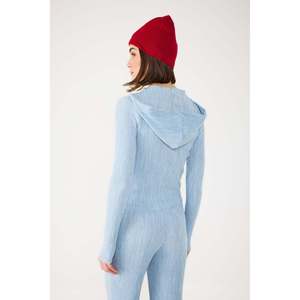 Cárdigan con capucha y cremallera - Product Image 5