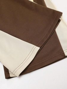 ชุดวอร์มพิมพ์ลายโลโก้พรีเมียมแบบกำหนดเองสำหรับผู้ชาย ผ้า 400 แกรม สีเขียวทหาร ชุดกีฬาฤดูหนาวสไตล์วินเทจ น้ำหนักเบา ผ้าฝ้าย 100% - Product Image 4