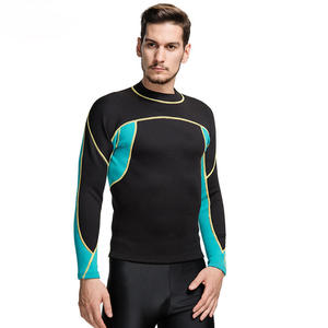 Vêtement de protection contre les éruptions cutanées en nylon personnalisable de haute qualité en gros, tissu extensible à séchage rapide, manches longues et courtes pour le sport et la remise en forme - Product Image 5