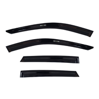 Visera para Ventana de Auto GCS Hyundai Kona 2024-ON AWD/FWD, Doble Adhesivo, Acrílico, Plástico, Instalación con Cinta 3M, Protección, Decoración