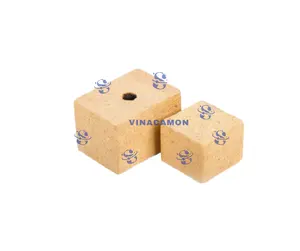 Fournisseur vietnamien populaire bon prix bloc de sciure de bois bloc de copeaux haute densité utilisé pour le pied de palette