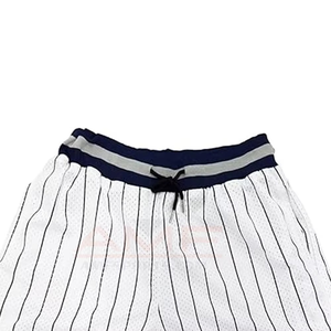 Short de baseball en tissu Oxford léger 100% polyester pour homme, taille élastique numérique respirante, décontracté, solide de haute qualité - Product Image 4