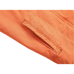 Veste en jean vintage légère et personnalisée pour hommes confortable avec broderie boutonnée à plusieurs poches pour l'hiver - Product Image 5