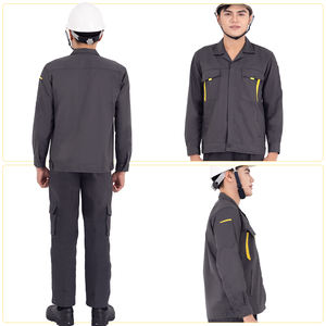 ชุดเครื่องแบบชุดเสื้อผ้าอุตสาหกรรมสำหรับคนงานในโรงงานราคาไม่แพง - Product Image 4