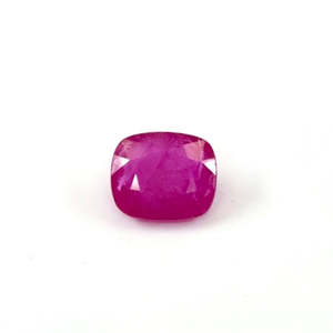 Rubis du Mozambique naturel non traité 7,20 carats, qualité supérieure, taille coussin, rose rouge émeraude, certifié IGI, poli - Product Image 1