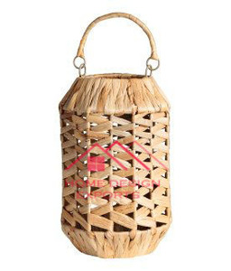 Velas de ratán para decoración del hogar, candelabro de ratán decorativo sostenible con ratán clásico - Product Image 6