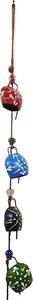 Elegant Handmade Wrought Iron Hanging <b>Bells</b> Wind <b>Chimes</b> 10 Cluster Shape for Balcony Decor Multicolor Modern for Wedding Easter - Product Image 5